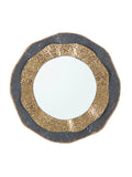 Specchio da parete in metallo, Ø65,5x5 cm – Shai