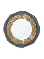 Specchio da parete in metallo, Ø65,5x5 cm – Shai