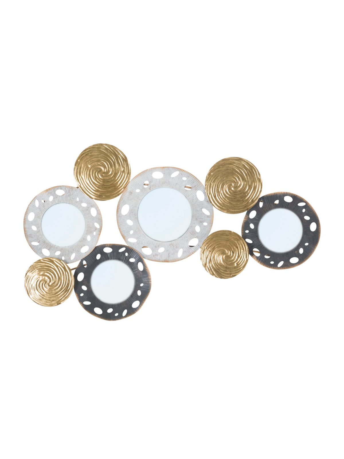 Pannello decorativo da parete in ferro, 91x4,5x54,5 cm – Gloty C