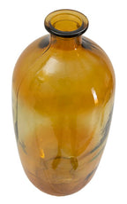 Vaso Botella Napoles vetro Riciclato Orange, Ø19x45 cm