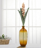Vaso Botella Napoles vetro Riciclato Orange, Ø16x38 cm