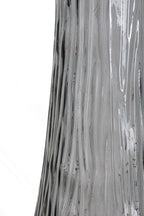 Vaso Jarron Arabe vetro Riciclato Fumo, Ø25x99 cm