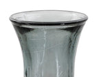 Vaso Jarron Arabe Low vetro Riciclato Fumo, Ø34x75 cm