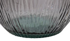Vaso Jarron Arabe Low vetro Riciclato Fumo, Ø34x75 cm