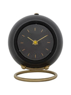 Orologio da parete in metallo nero, 16x13x19 cm – Ball