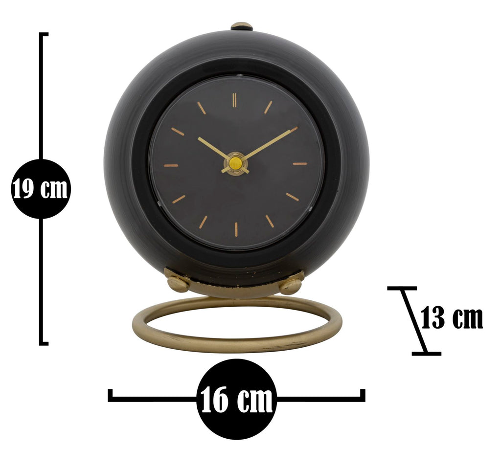 Orologio da tavolo Ball Nero - foto 5