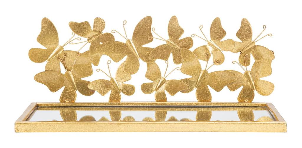 Comodino Mensola Butterflies coppia, 43x19,2x16,5 cm