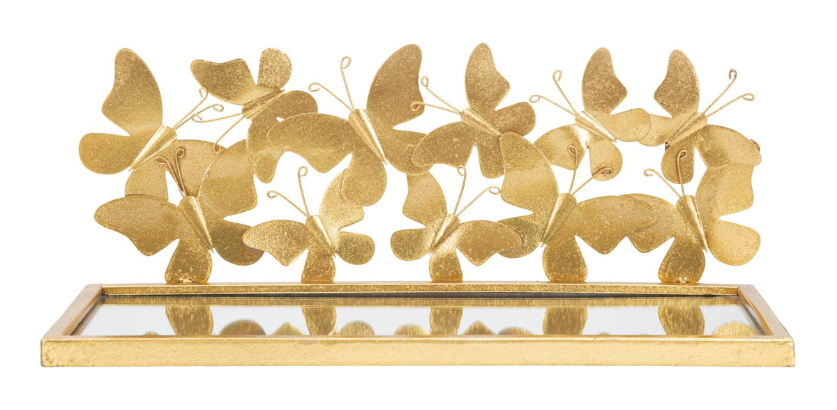 Comodino Mensola Butterflies coppia, 43x19,2x16,5 cm