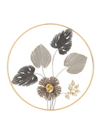Pannello decorativo da parete in ferro multicolore, Ø65,4x4.4 cm – Rod