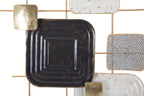 Pannello in ferro Cubes, 80x5x80 cm