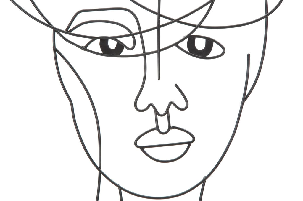 Pannello in ferro Woman Simply coppia, 60x1x80 cm