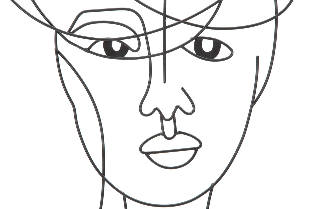Pannello in ferro Woman Simply coppia, 60x1x80 cm