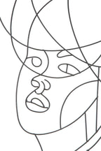 Pannello in ferro Woman Simply coppia, 60x1x80 cm