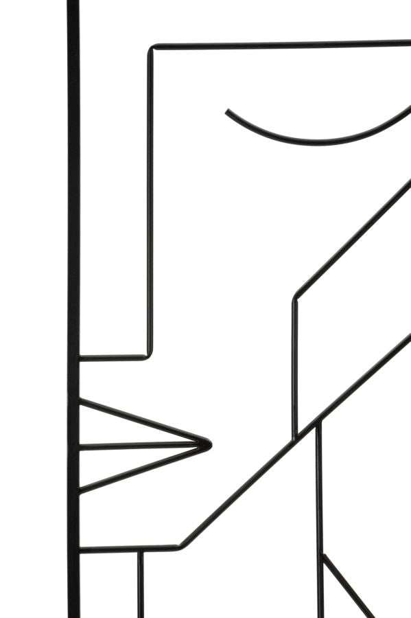 Pannello in ferro Tribal Simply coppia, 60x1x80 cm – dettaglio 1