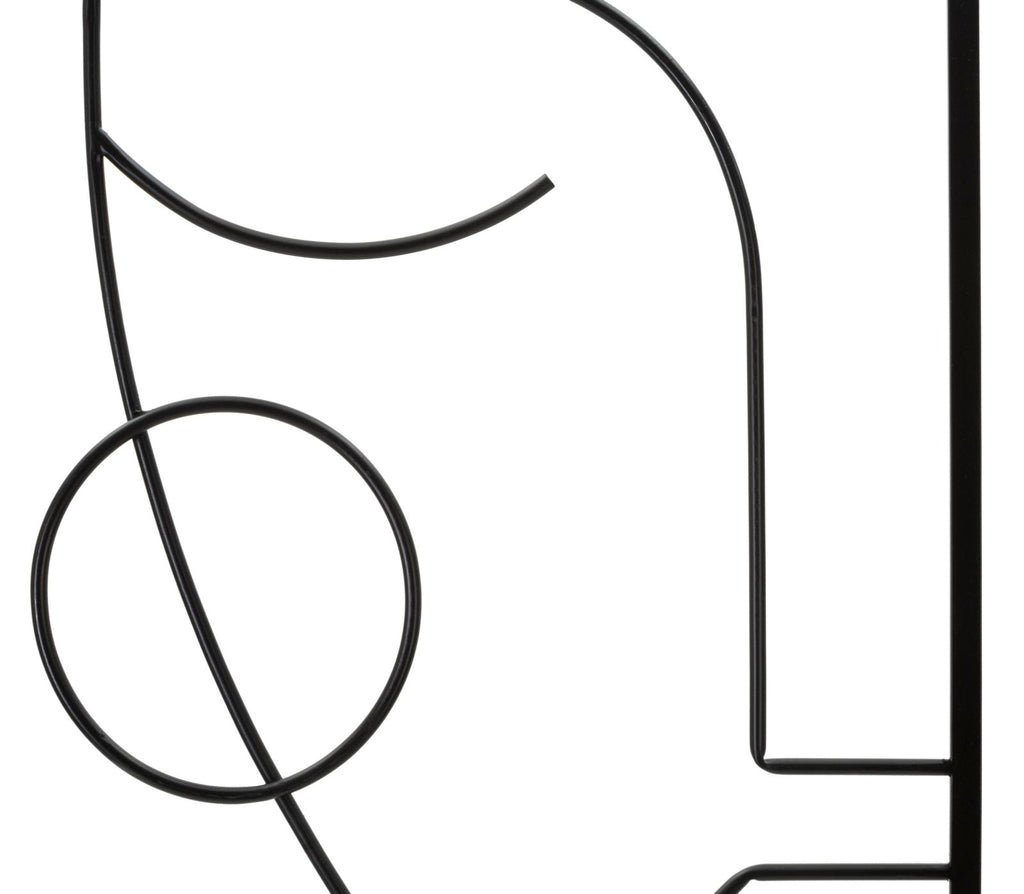 Pannello in ferro Tribal Simply coppia, 60x1x80 cm – dettaglio 3