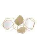 Specchio da parete in metallo, 91x4x52 cm – Stone