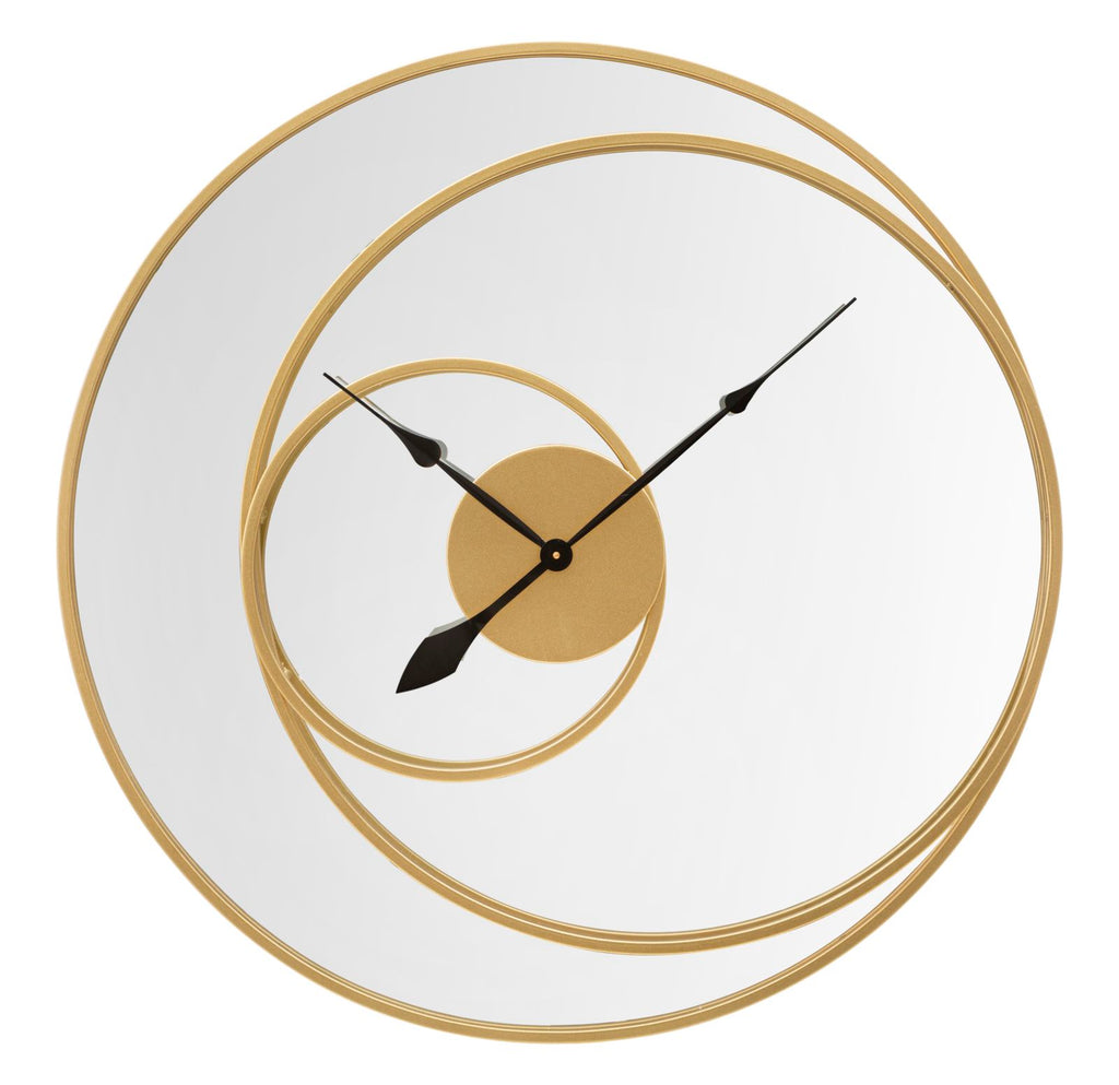 Orologio specchio, Ø90x5,5 cm