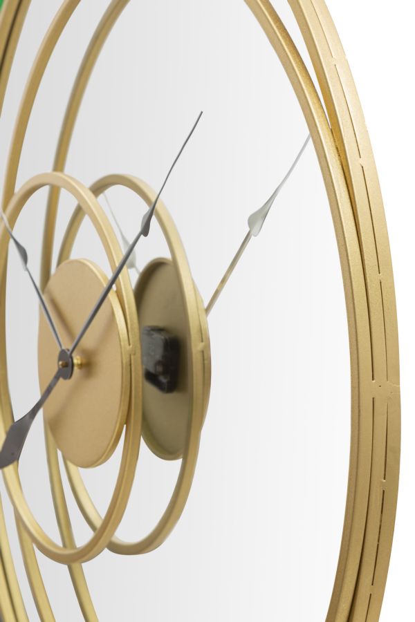 Orologio specchio, Ø90x5,5 cm