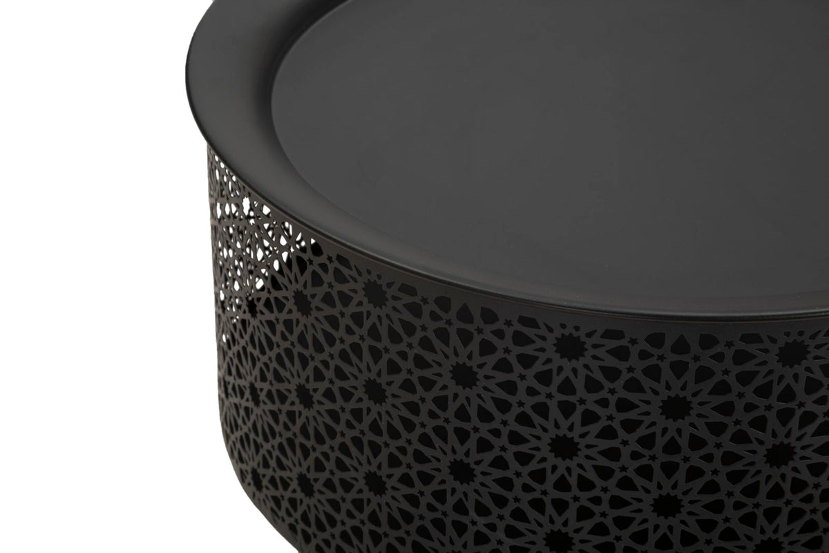 Tavolinetto Blacky, Ø35x50 cm – dettaglio 3