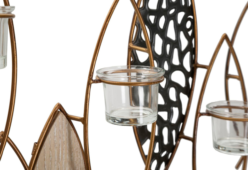 Portacandele da muro Fish, 66x9x40,5 cm – dettaglio 2