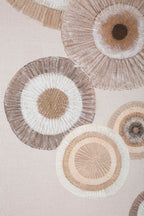 Dipinto su tela Circly con Inserti, 50x3,2x100 cm – dettaglio 1