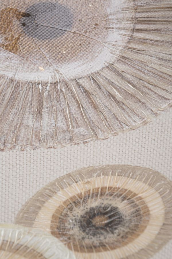 Dipinto su tela Circly con Inserti, 50x3,2x100 cm – dettaglio 3