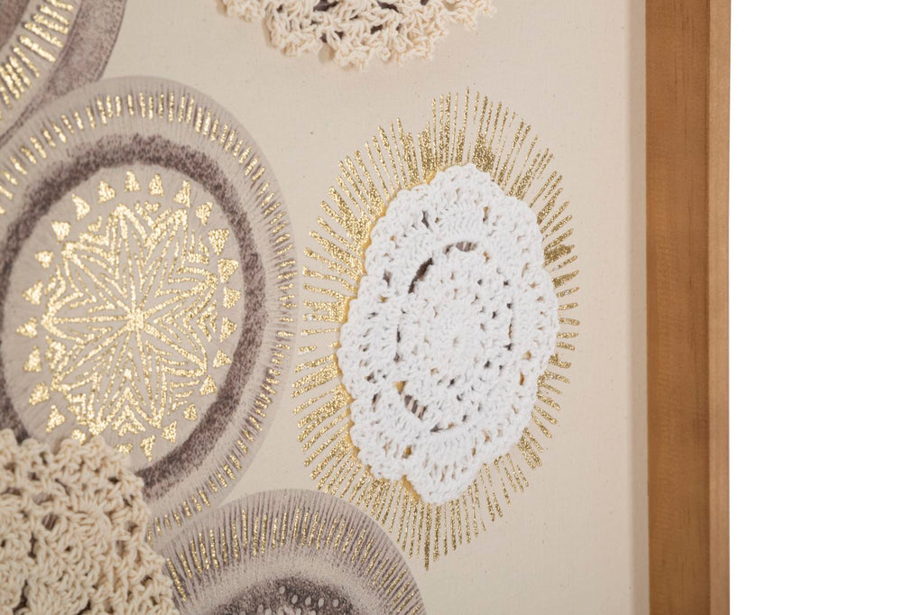 Stampa su tela Circly con Inserti, 45x3,2x60 cm – dettaglio 2