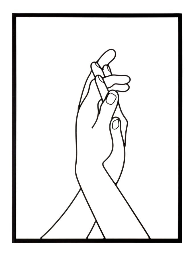 Pannello in ferro Simply Hands - foto 1