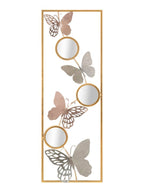 Pannello decorativo da parete in ferro multicolore, 31x2x90 cm – Buttry