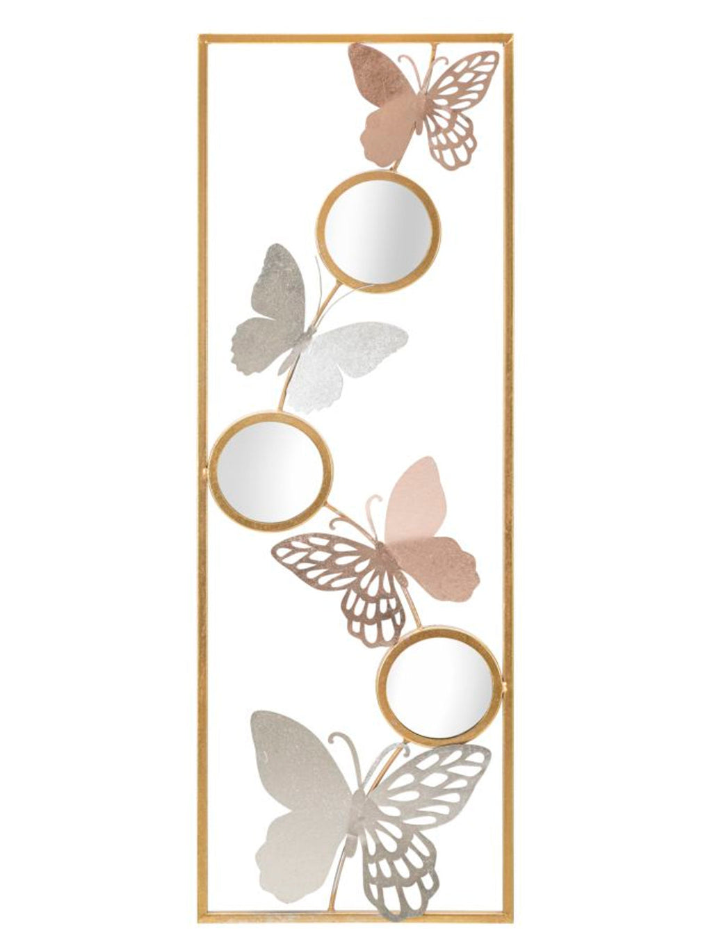 Pannello decorativo da parete in ferro, 31x2x90 cm – Buttry B