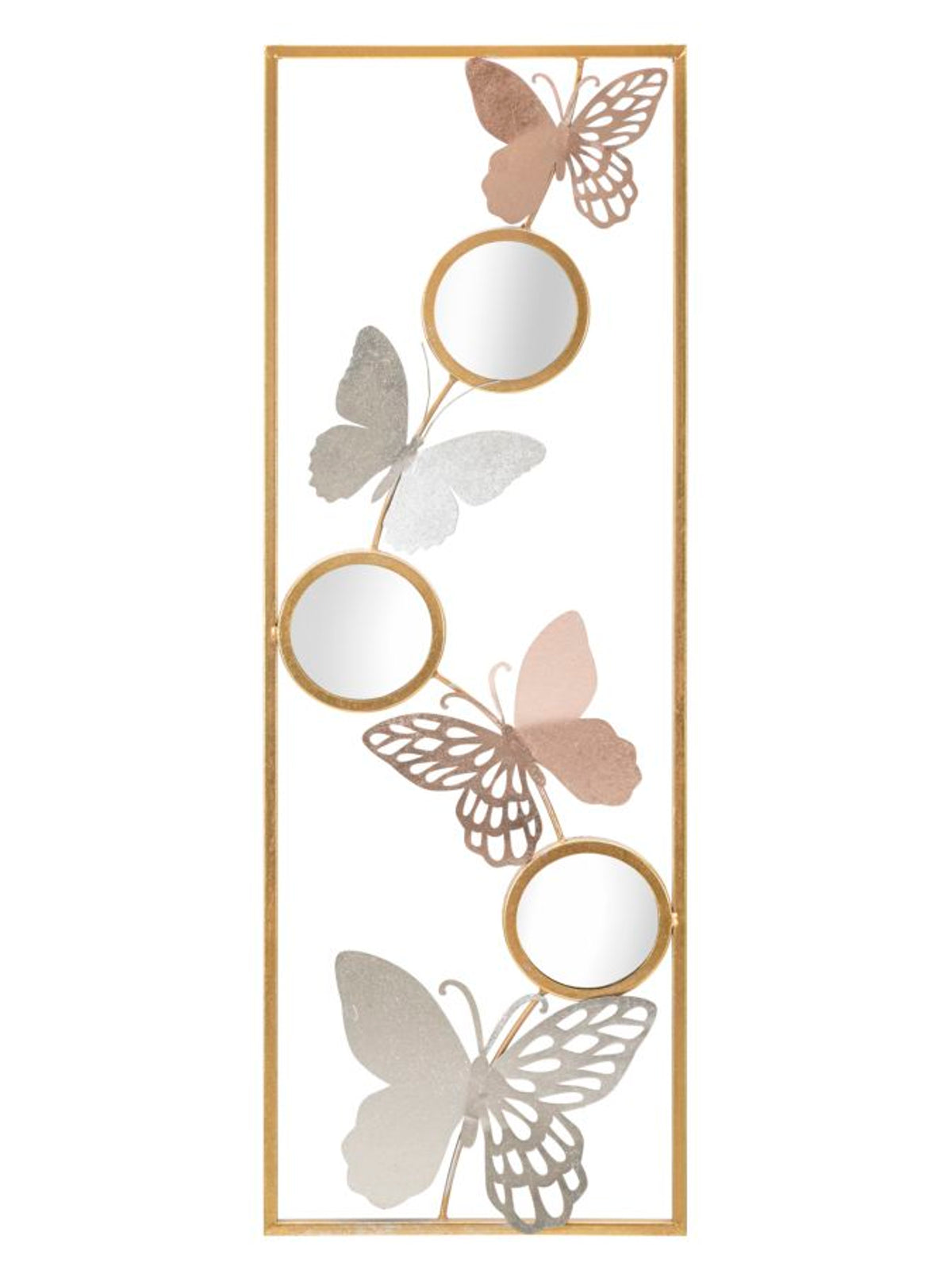 Pannello decorativo da parete in ferro, 31x2x90 cm – Buttry B
