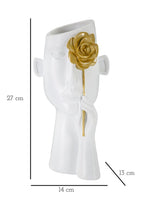 Vaso Face con Fiore - foto 6