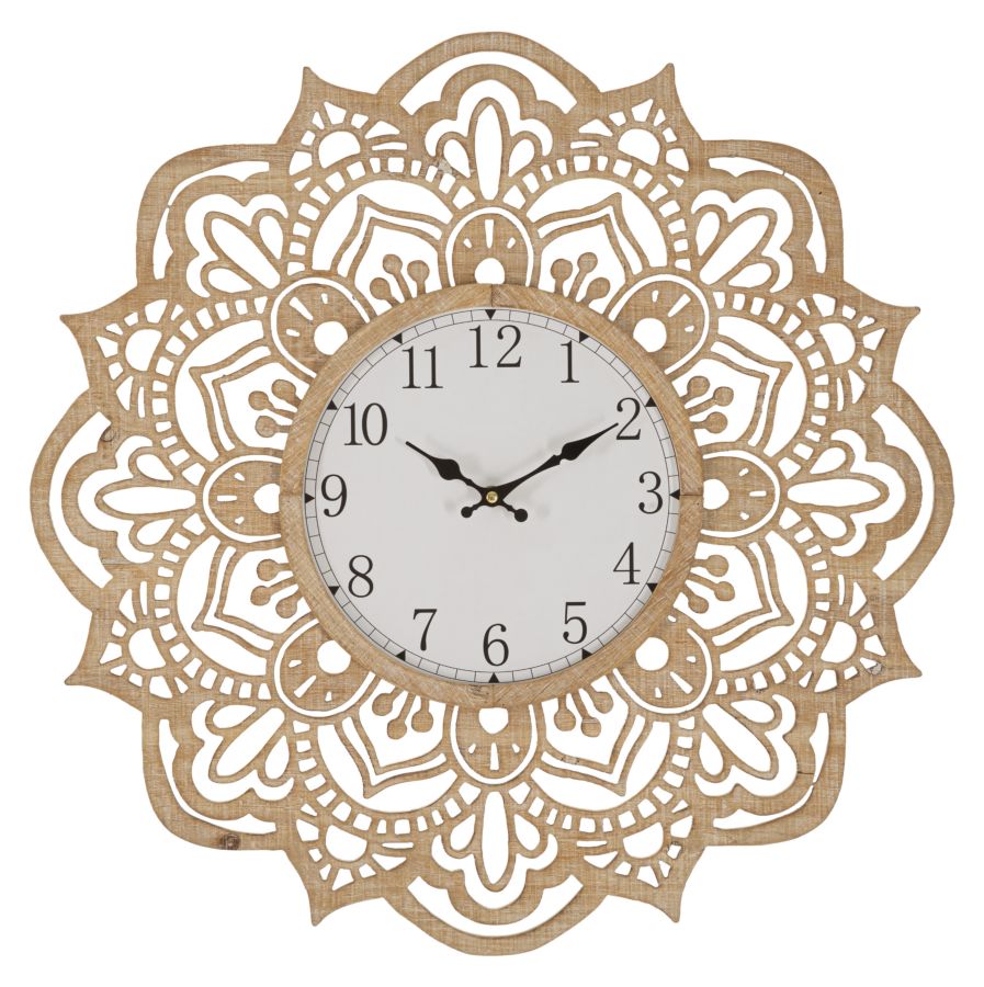 Orologio da muro Carving, Ø60x4,5 cm