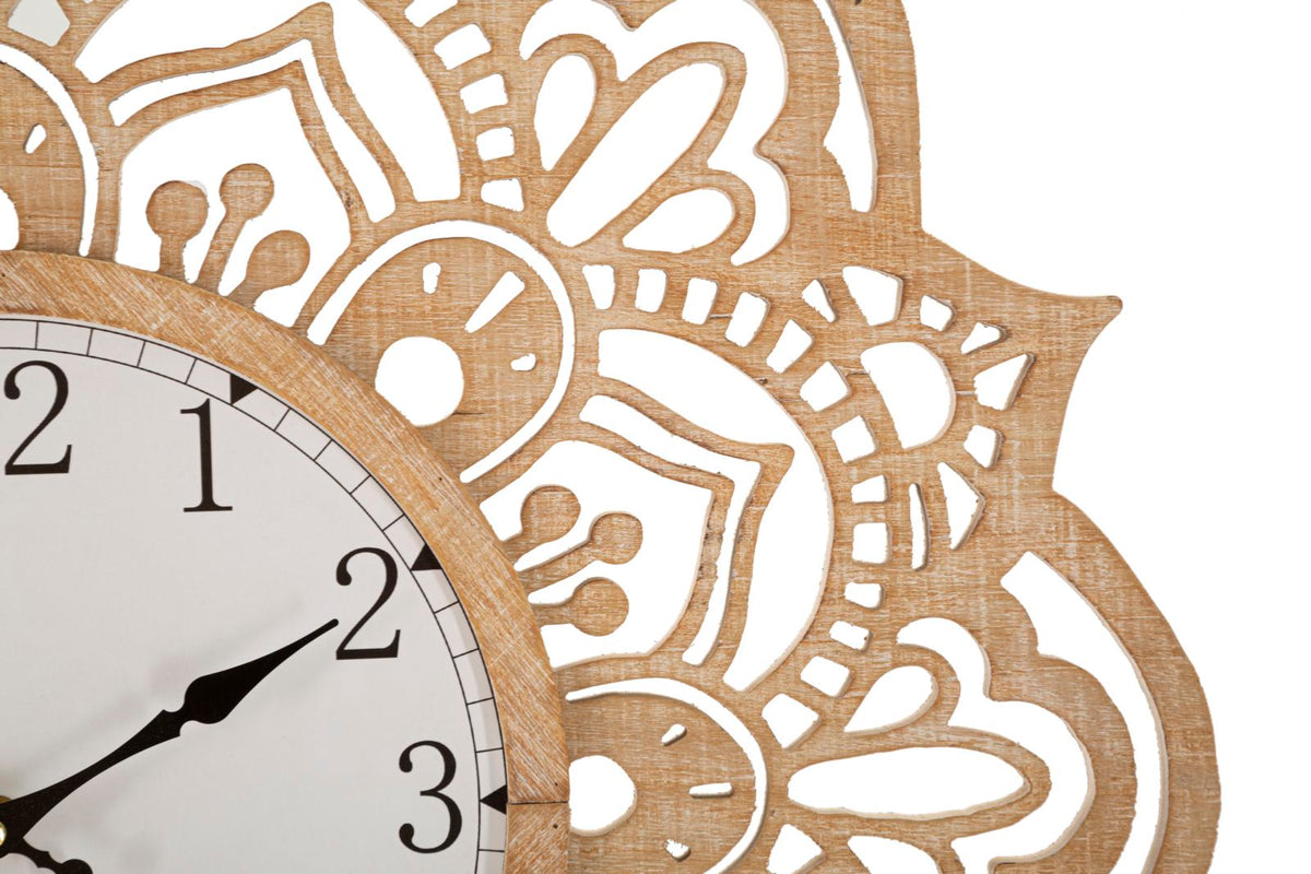 Orologio da muro Carving, Ø60x4,5 cm