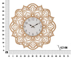 Orologio da muro Carving, Ø60x4,5 cm