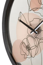 Orologio da muro Flower multicolore - foto 4
