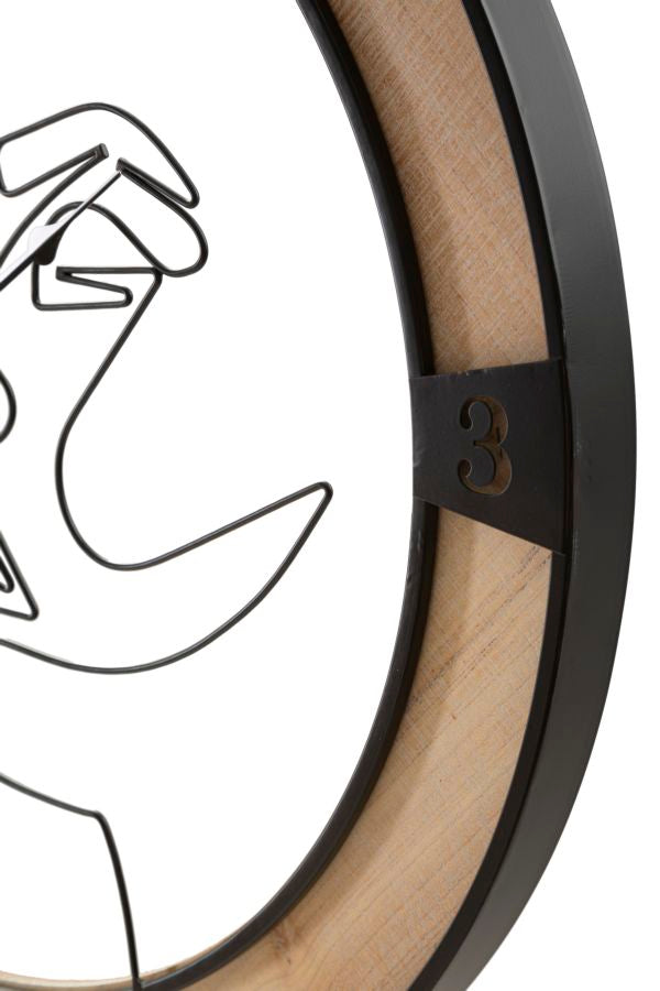 Orologio da muro Couple, Ø60x3 cm – dettaglio 2