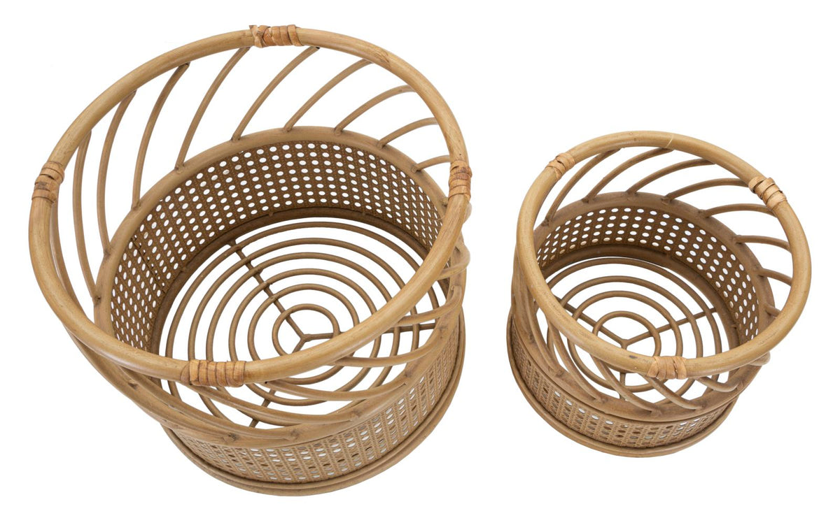 P/vasi Panama coppia, Ø30x25-22x18 cm – dettaglio 1
