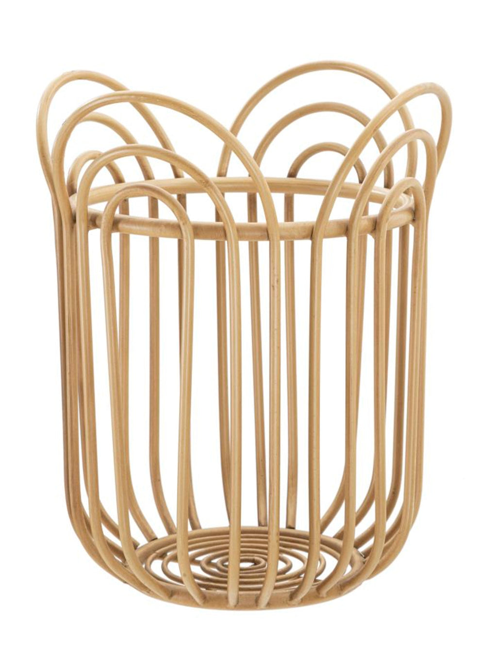Portavaso da terra in metallo marrone, Ø31,5x40 cm – P/vaso Panama