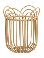 Portavaso da terra in metallo marrone, Ø31,5x40 cm – P/vaso Panama