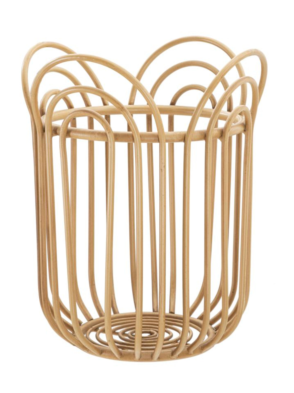 Portavaso da terra in metallo marrone, Ø31,5x40 cm – P/vaso Panama