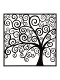 Pannello decorativo da parete in ferro nero, 100x1x100 cm – Three Plus