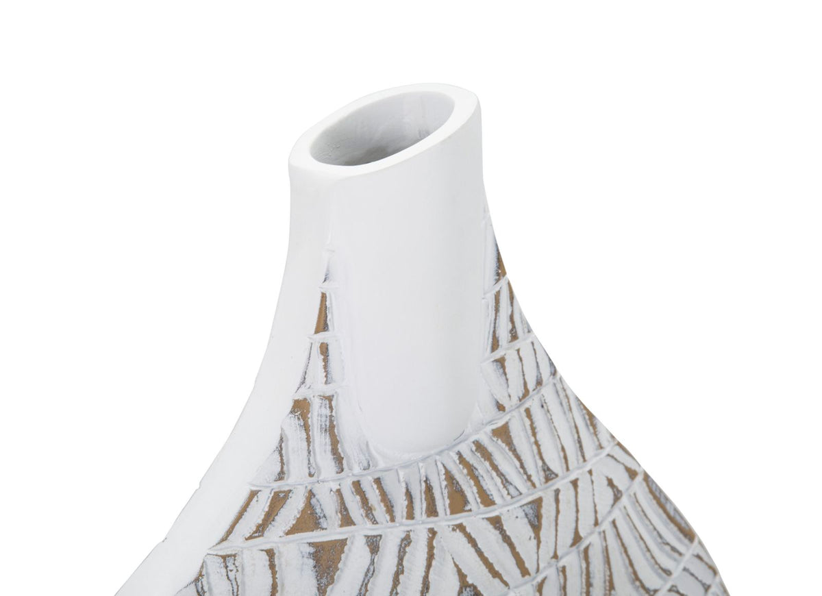 Vaso resina Nairobi, 30,5x11,5x46,5 cm – dettaglio 3