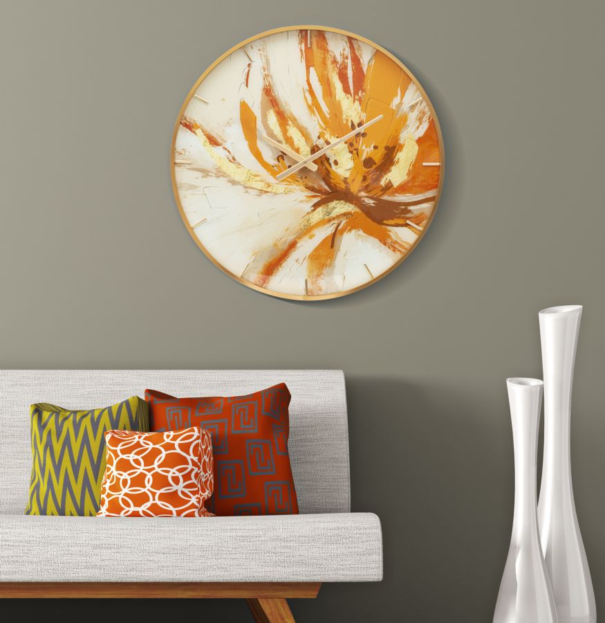Orologio Glass Toply, Ø60x5 cm – dettaglio 4