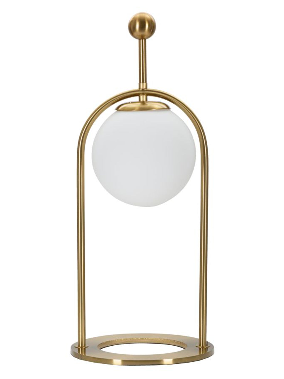 Lampada da tavolo in metallo oro, Ø21x50 cm – Glamy Arc