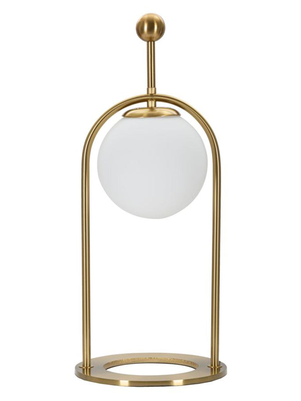 Lampada da tavolo in metallo oro, Ø21x50 cm – Glamy Arc