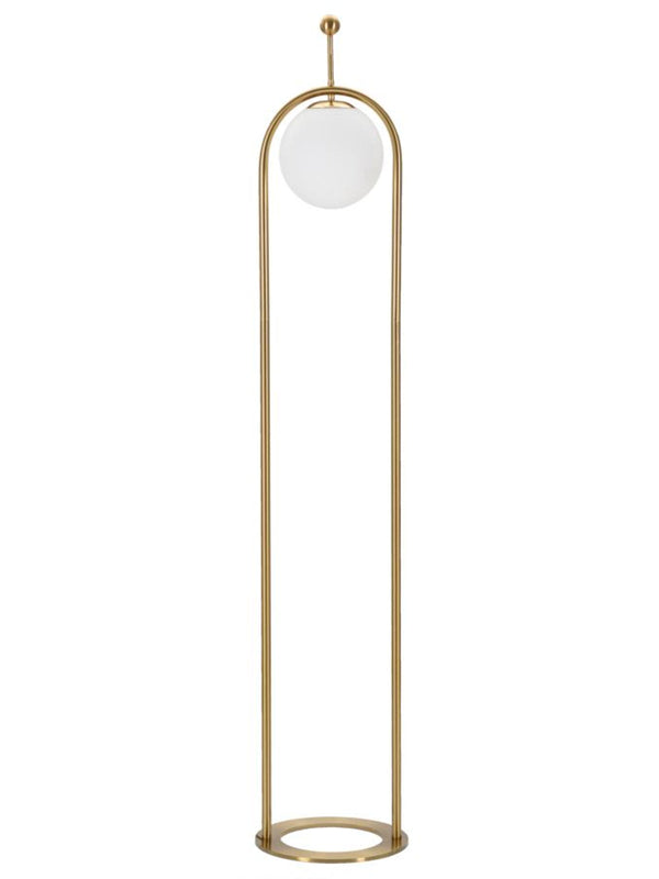 Lampada da terra in metallo oro – Glamy Arc Ø