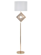 Lampada da terra in metallo oro, Ø, 40x161 cm – Move