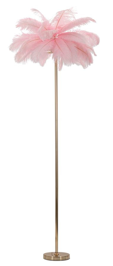 Lampada da terra Palm Rosa, Ø55x160 cm
