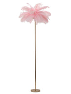 Lampada da terra in metallo rosa, Ø55x160 cm – Palm